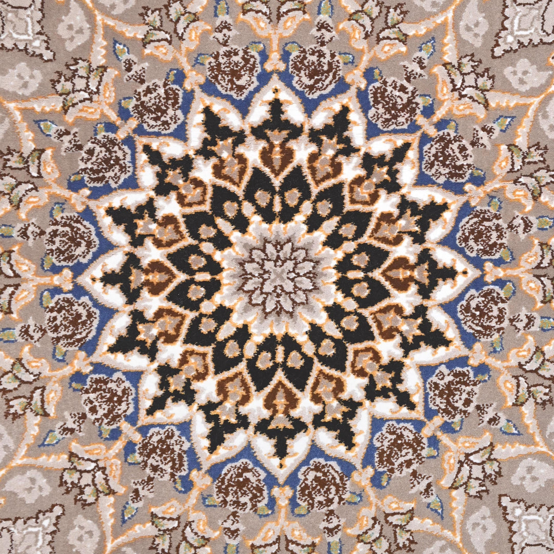 Blush Pink Persian Khas Rug  5X8 ft