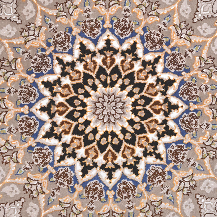 Blush Pink Persian Khas Rug  5X8 ft