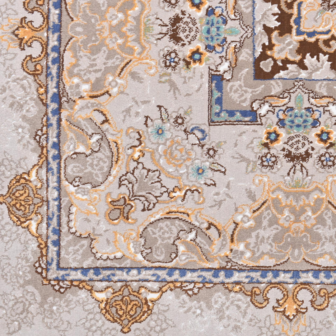 Blush Pink Persian Khas Rug  5X8 ft