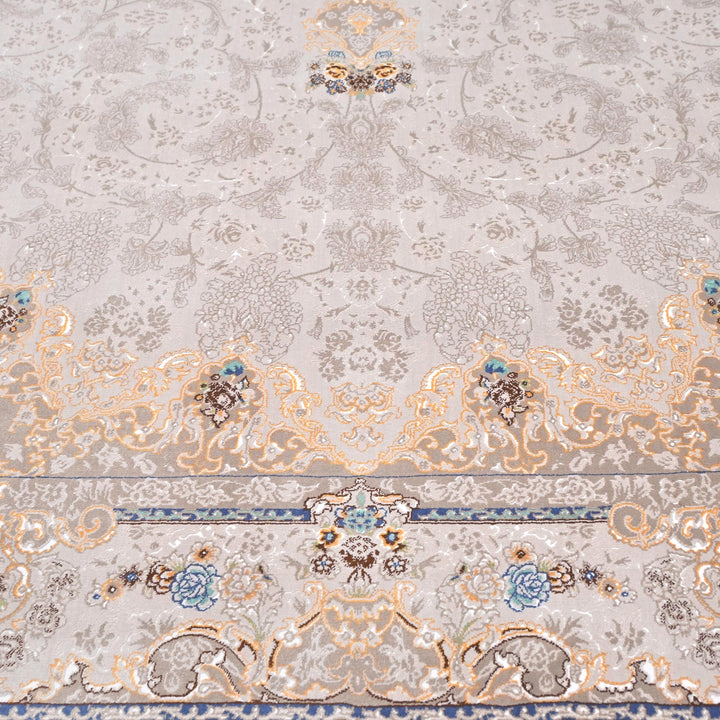 Blush Pink Persian Khas Rug  5X8 ft