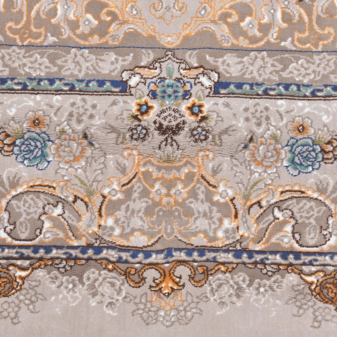 Blush Pink Persian Khas Rug  5X8 ft