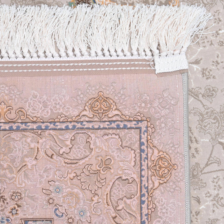 Blush Pink Persian Khas Rug  5X8 ft