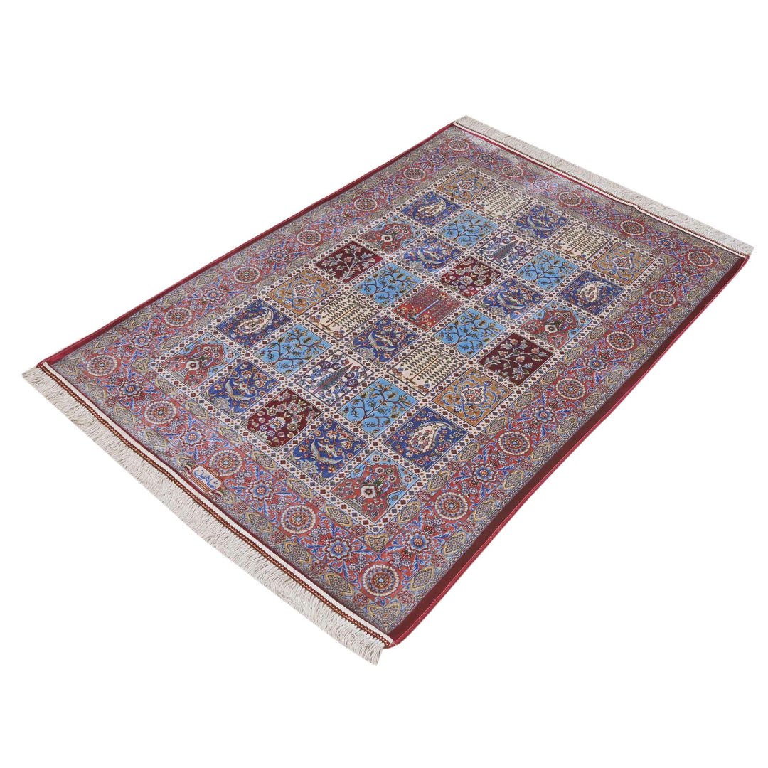 Supreme Fine Persian Silk Rug 2.5x4 Ft