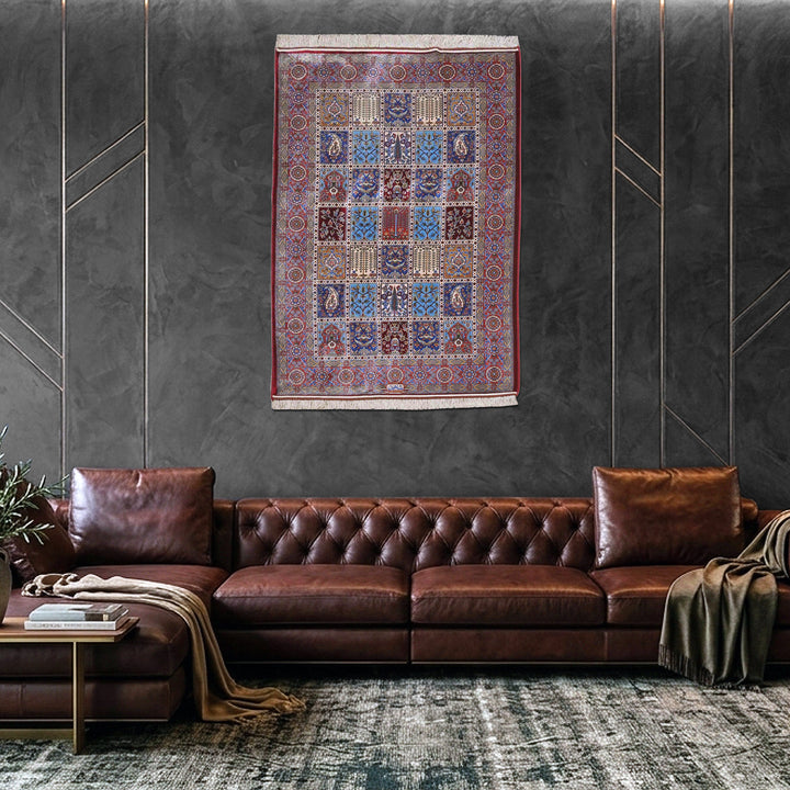 Supreme Fine Persian Silk Rug 2.5x4 Ft
