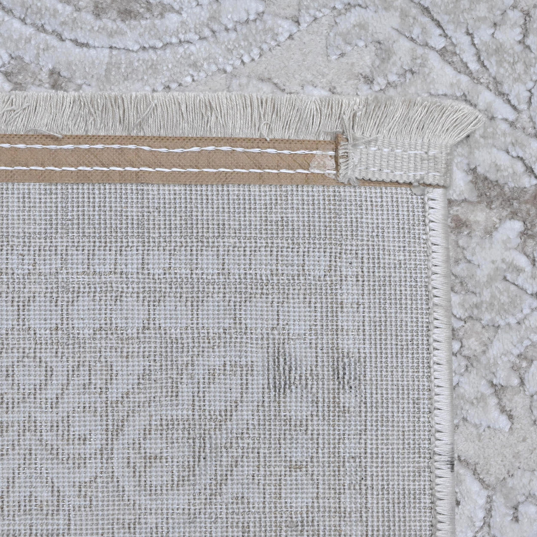 Grey Vintage Turkish Rug 5X8 ft