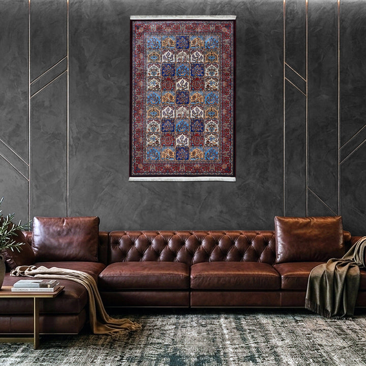Supreme Fine Persian Silk Rug 4X6 Ft