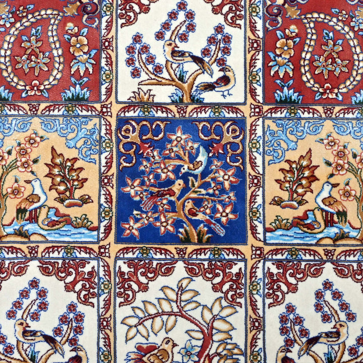 Supreme Fine Persian Silk Rug 4X6 Ft