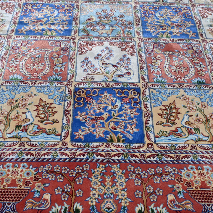 Supreme Fine Persian Silk Rug 4X6 Ft