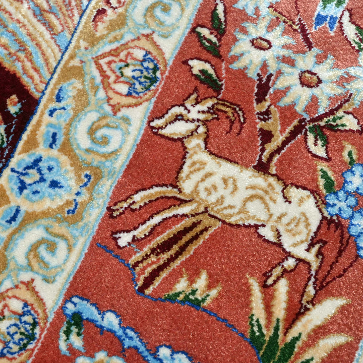 Supreme Fine Persian Silk Rug 4X6 Ft