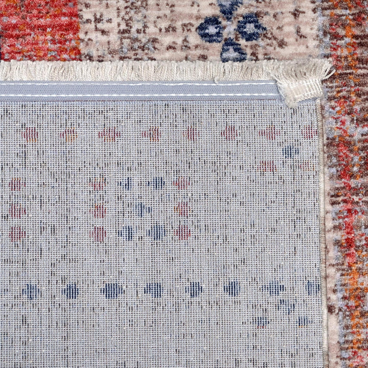 Multi-Color Vintage Turkish Rug 5X8 ft