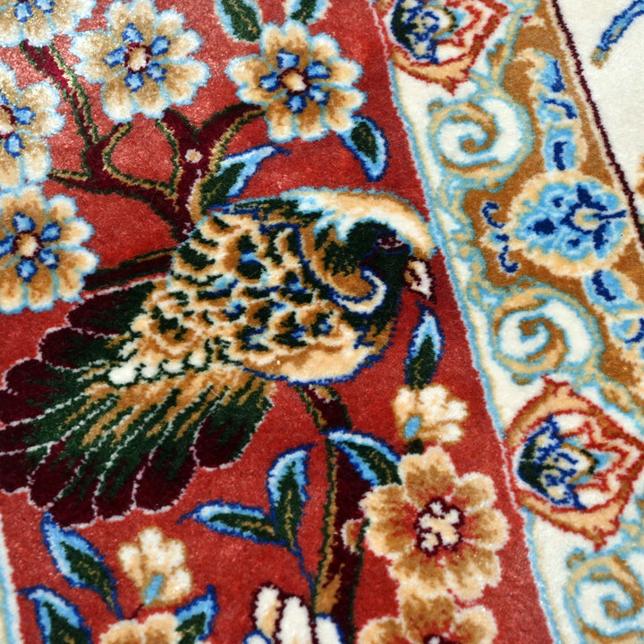 Supreme Fine Persian Silk Rug 4X6 Ft