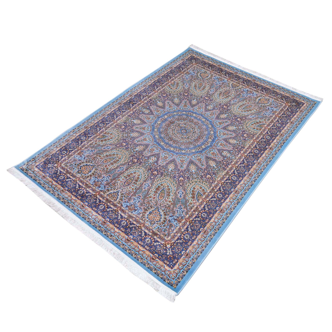 Supreme Fine Persian Silk Rug 4X6 Ft