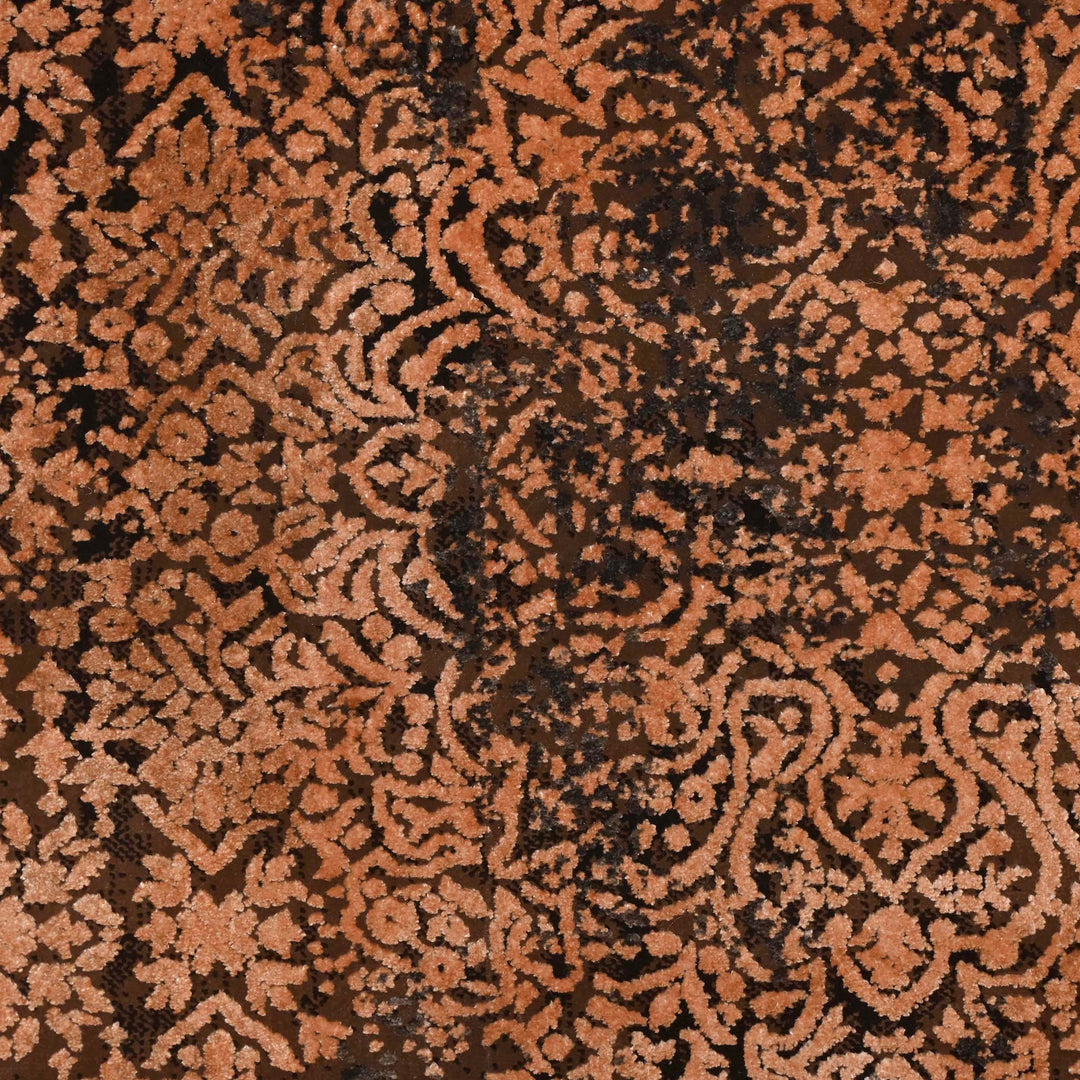 Terracotta Orange Turkish Rug 5X8 FT