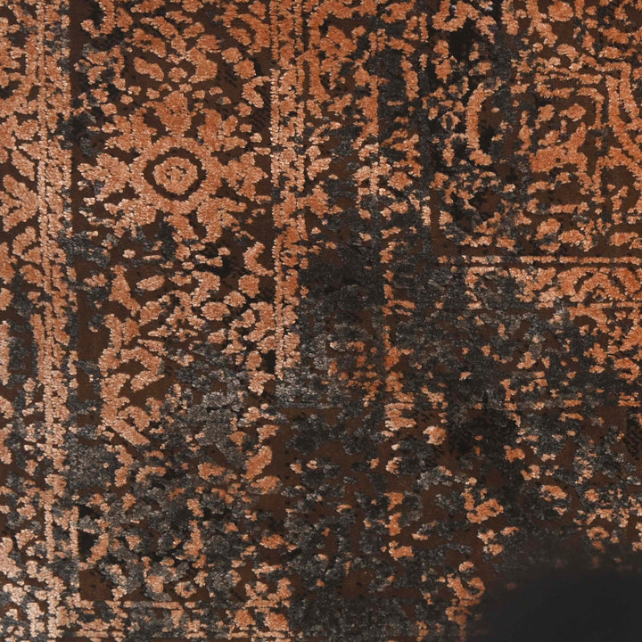Terracotta Orange Turkish Rug 5X8 FT