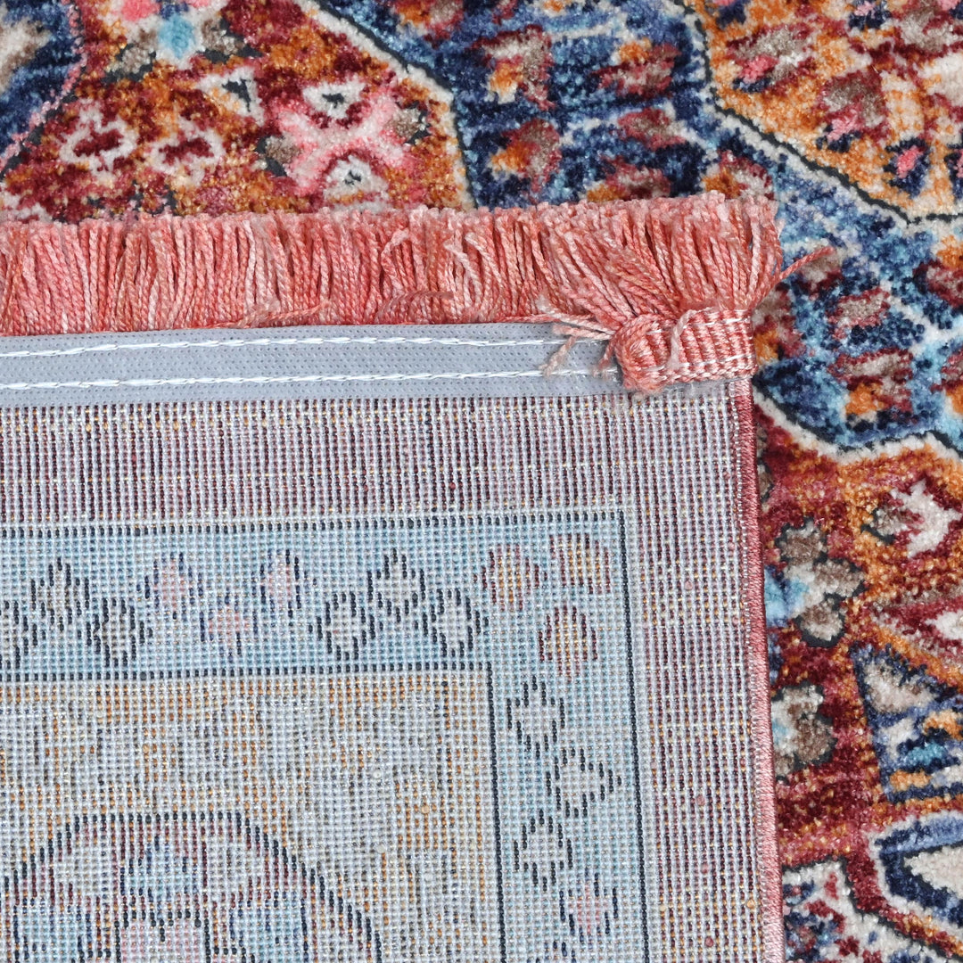 Rust Traditional Turkish Rug 5X8 ft