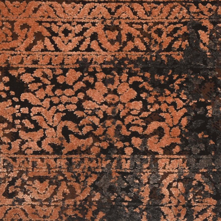Terracotta Orange Turkish Rug 5X8 FT