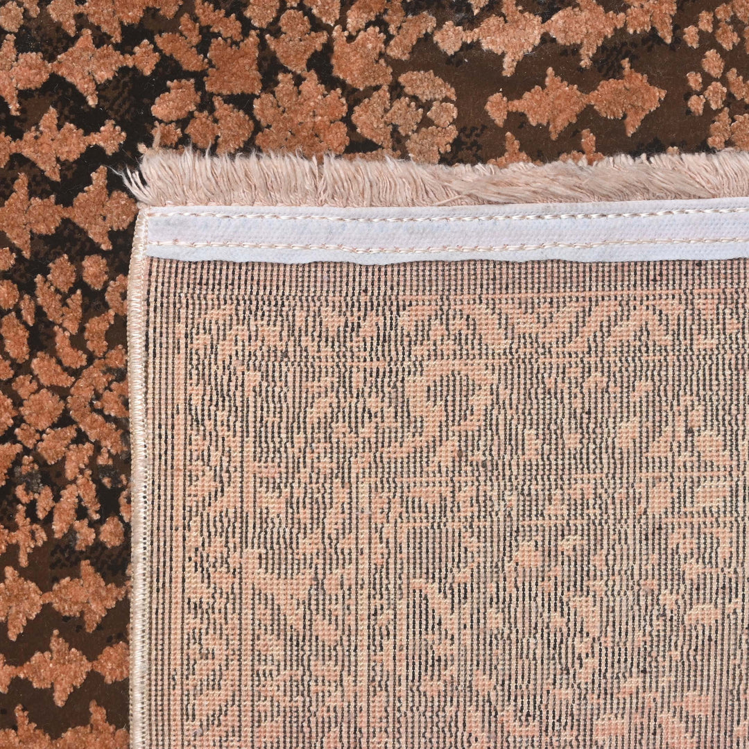 Terracotta Orange Turkish Rug 5X8 FT