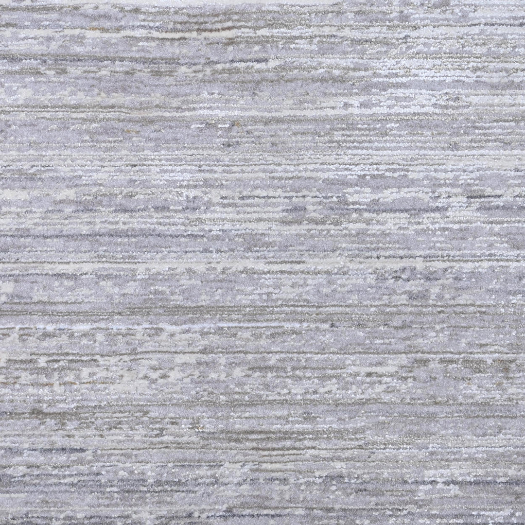 Grey Cream Turkish Rug 5X8 ft