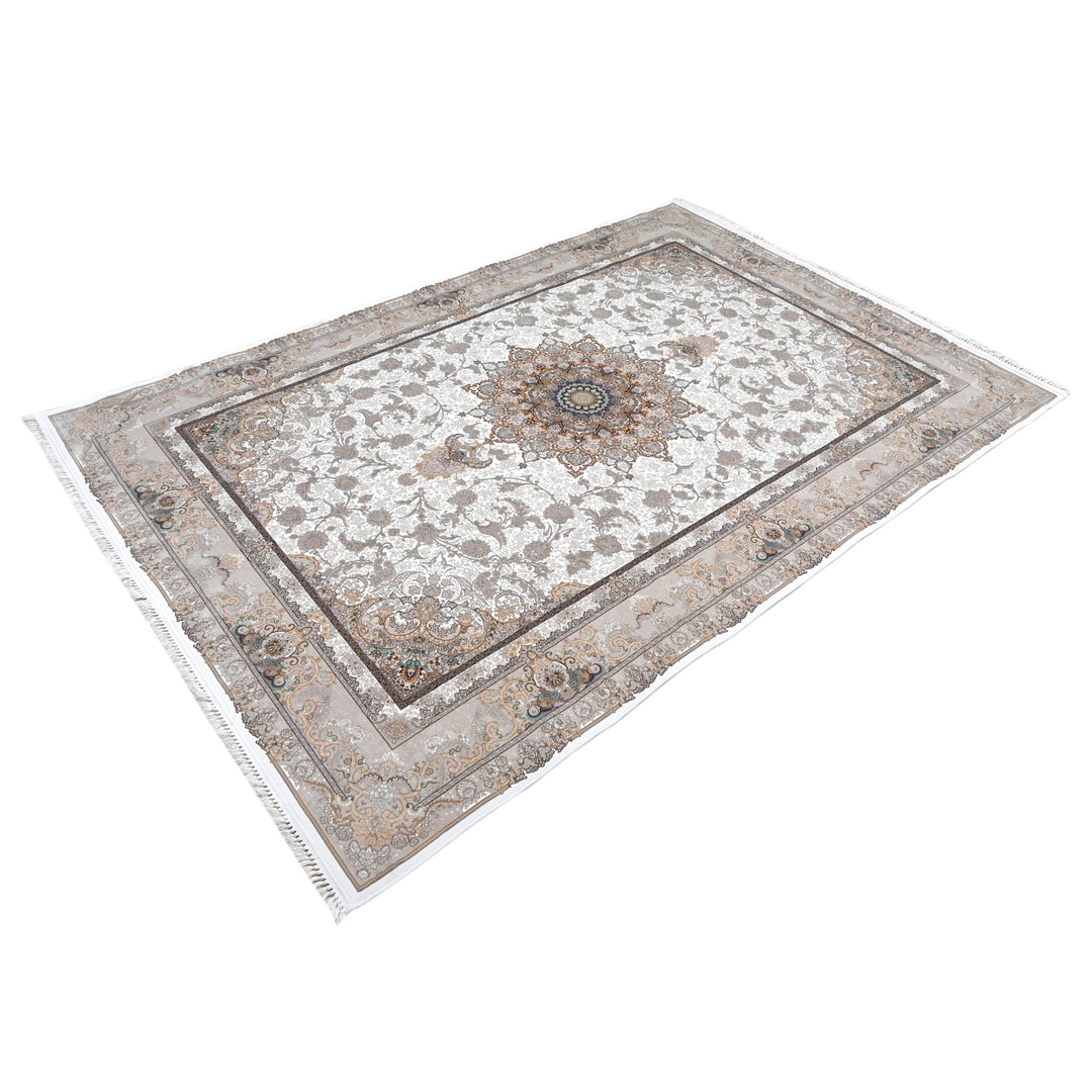 Cream Beige Persian Rug 7x10 FT