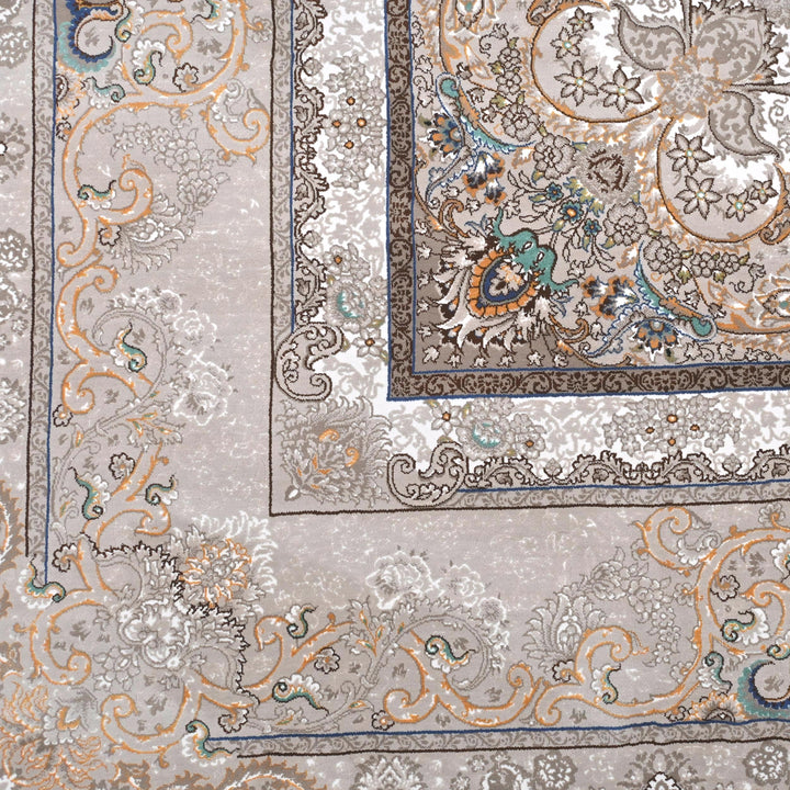 Cream Beige Persian Rug 7x10 FT