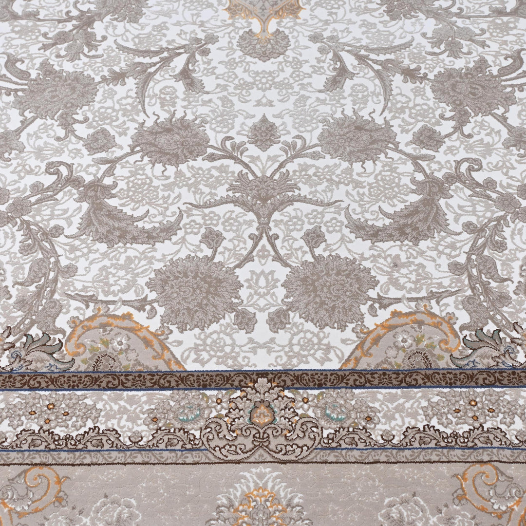 Cream Beige Persian Rug 7x10 FT