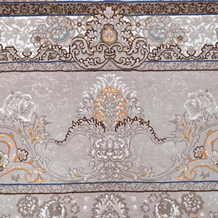 Cream Beige Persian Rug 7x10 FT