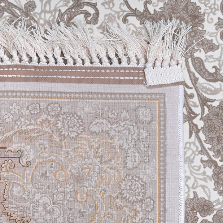 Cream Beige Persian Rug 7x10 FT