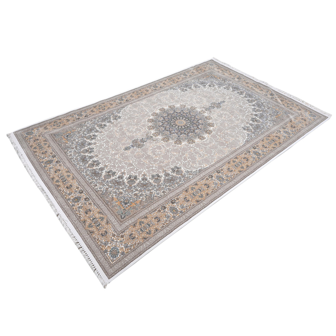 Grey Beige Persian Rug 7x10 FT