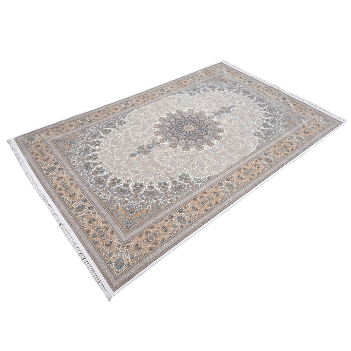 Grey Beige Persian Rug 7x10 FT