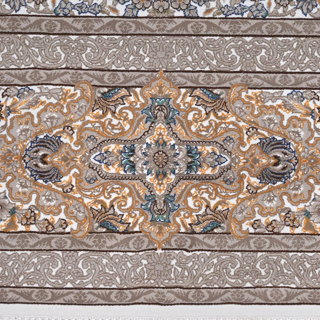 Grey Beige Persian Rug 7x10 FT