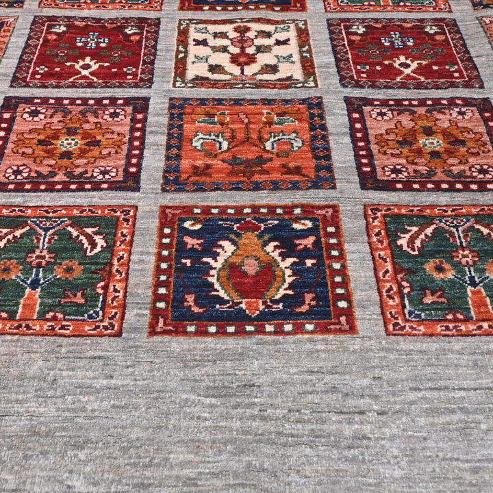 Khurjin Multi Handmade Rug 6.7X5.1 FT