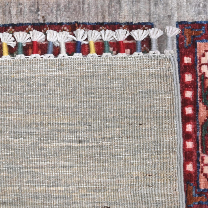 Khurjin Multi Handmade Rug 6.7X5.1 FT