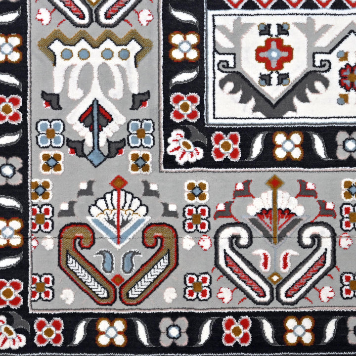 Soft Pink Persian Khas Prayer Rug 2.5x4 FT