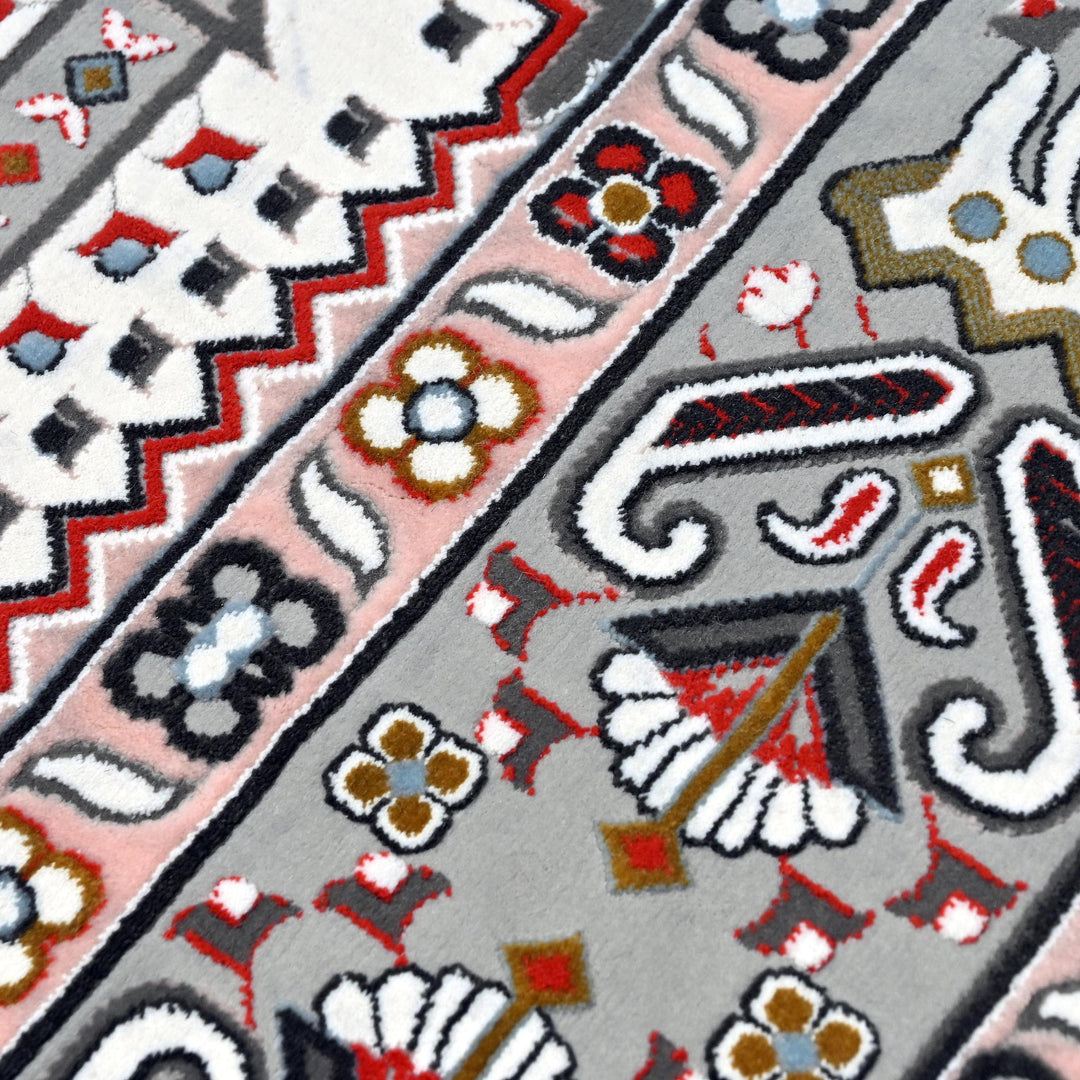 Cream Ivory Persian Khas Prayer Rug 2.5x4 FT