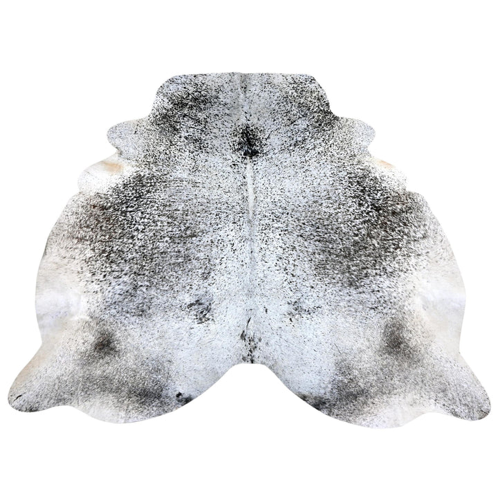 Grey & White Speckled Cow Hide 5X6 FT