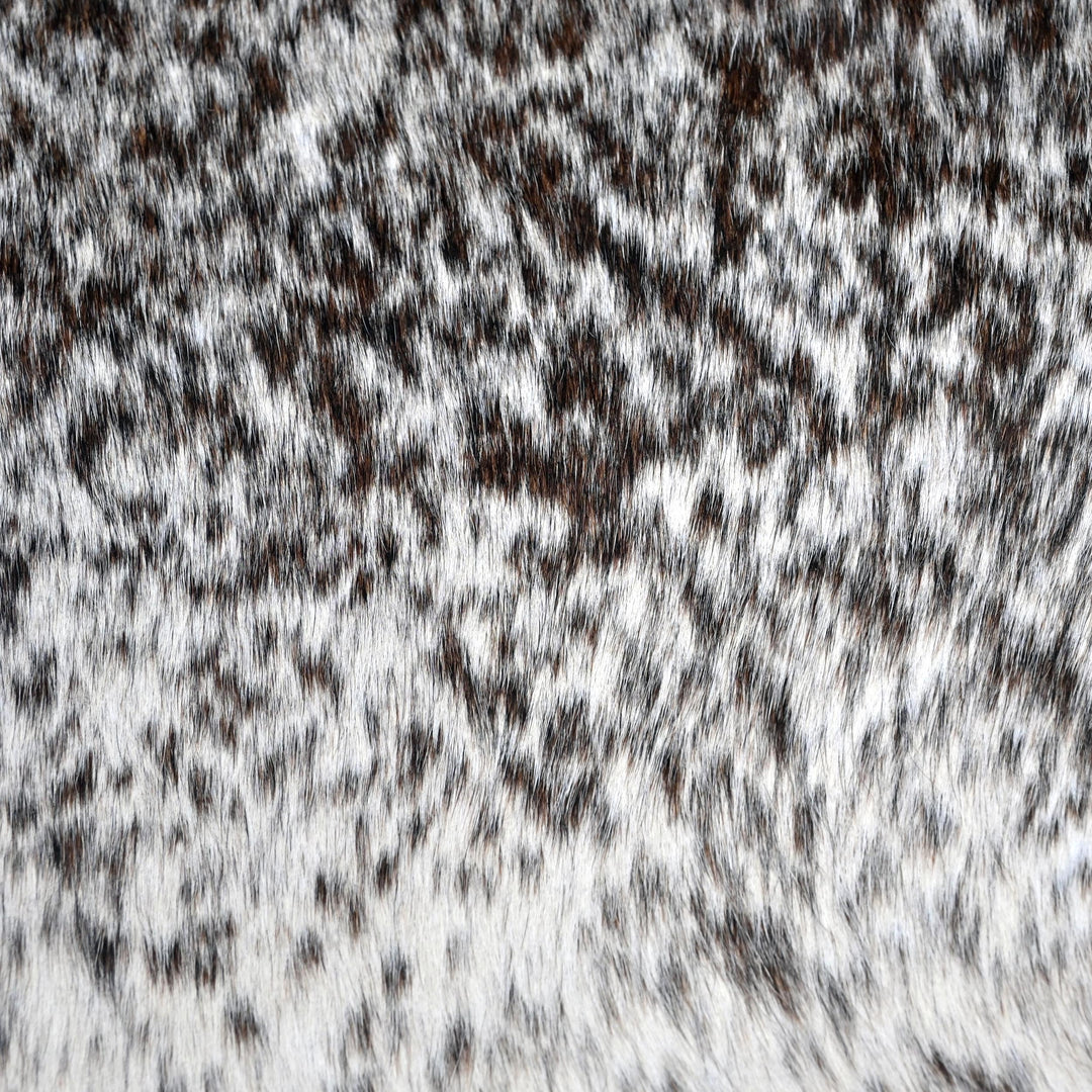 Grey & White Speckled Cow Hide 5X6 FT