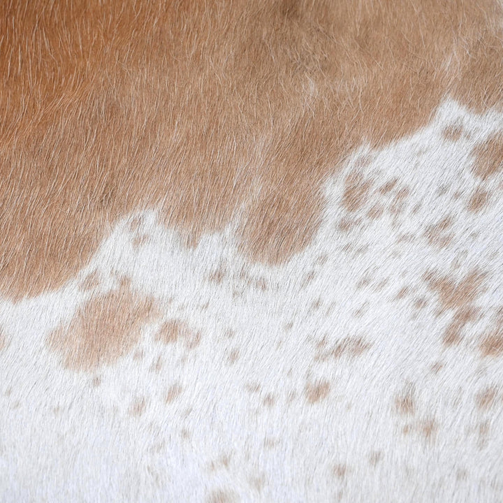 Speckled Brown & White Cow Hide 5.5X6 FT