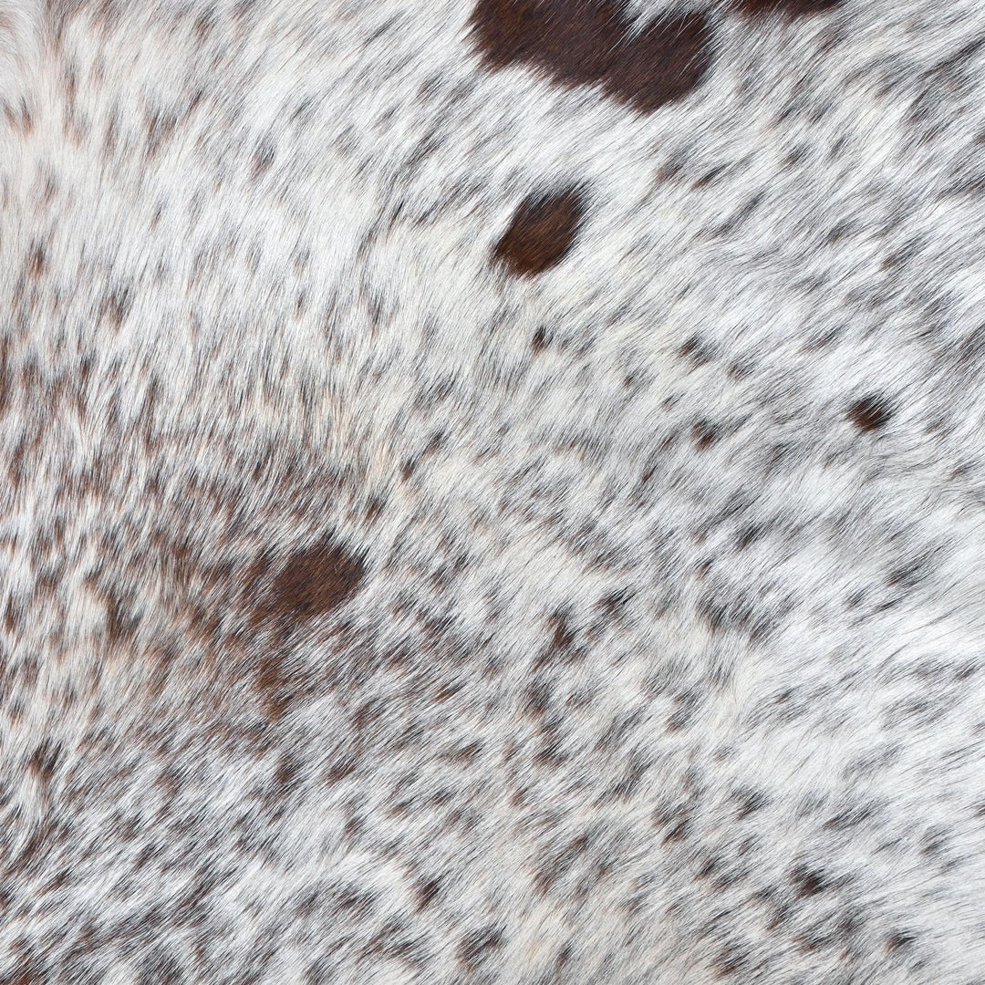 Brazilian Exotic Tricolor Cow Hide 6x6 FT