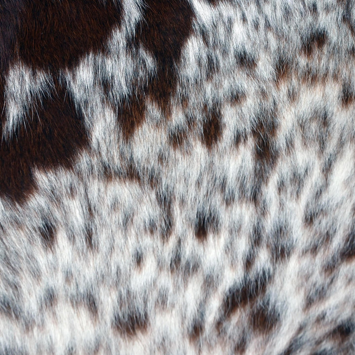 Brazilian Exotic Tricolor Cow Hide 6x6 FT