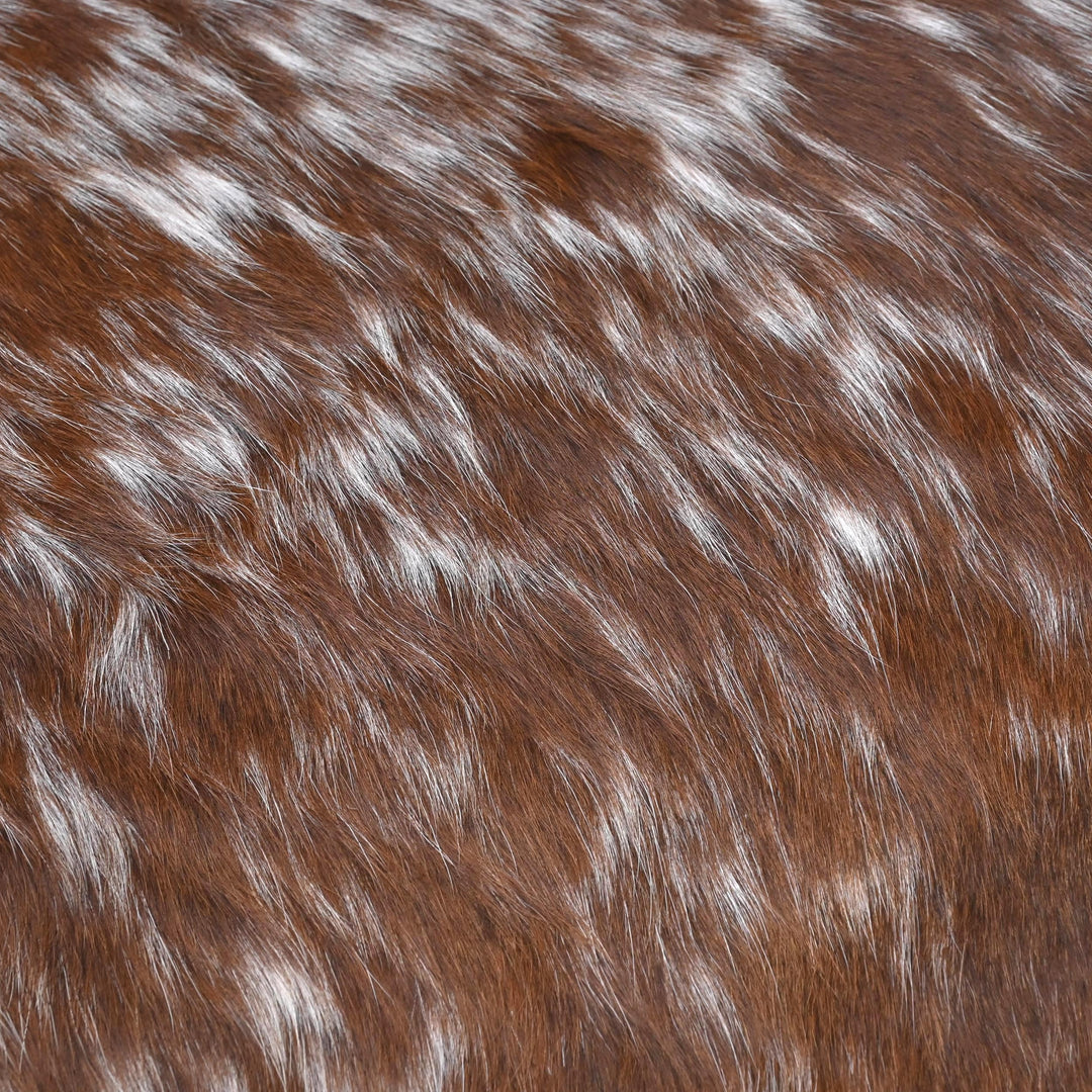 Exotic Tricolor Cow Hide 5.5X6 FT