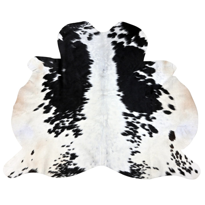 Spotted Spine Cow hide Rug 4X4.5 FT