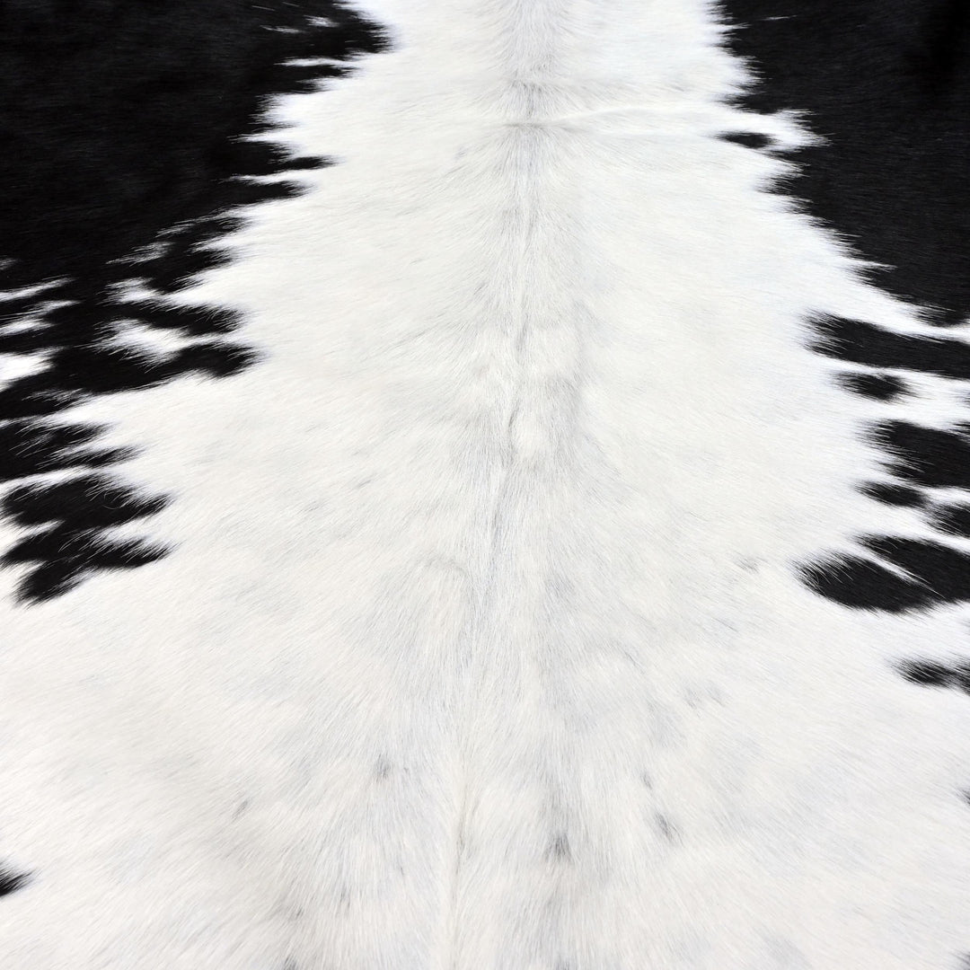 Spotted Spine Cow hide Rug 4X4.5 FT
