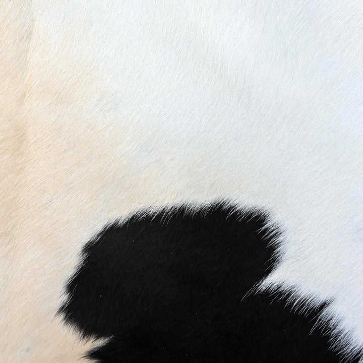 Panda Print Cow hide Rug 4.5X5 FT