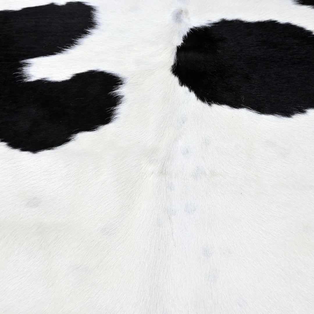 Panda Print Cow hide Rug 4.5X5 FT