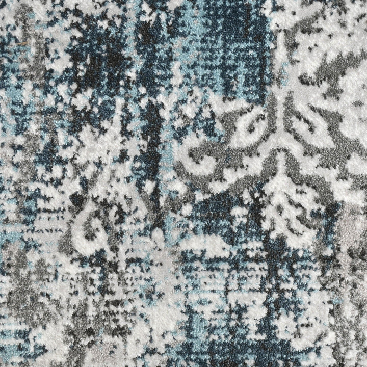 Grey Plain Turkish Rug 5X8 Ft