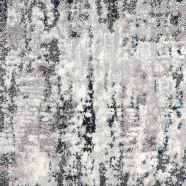 Grey Plain Turkish Rug 5X8 Ft