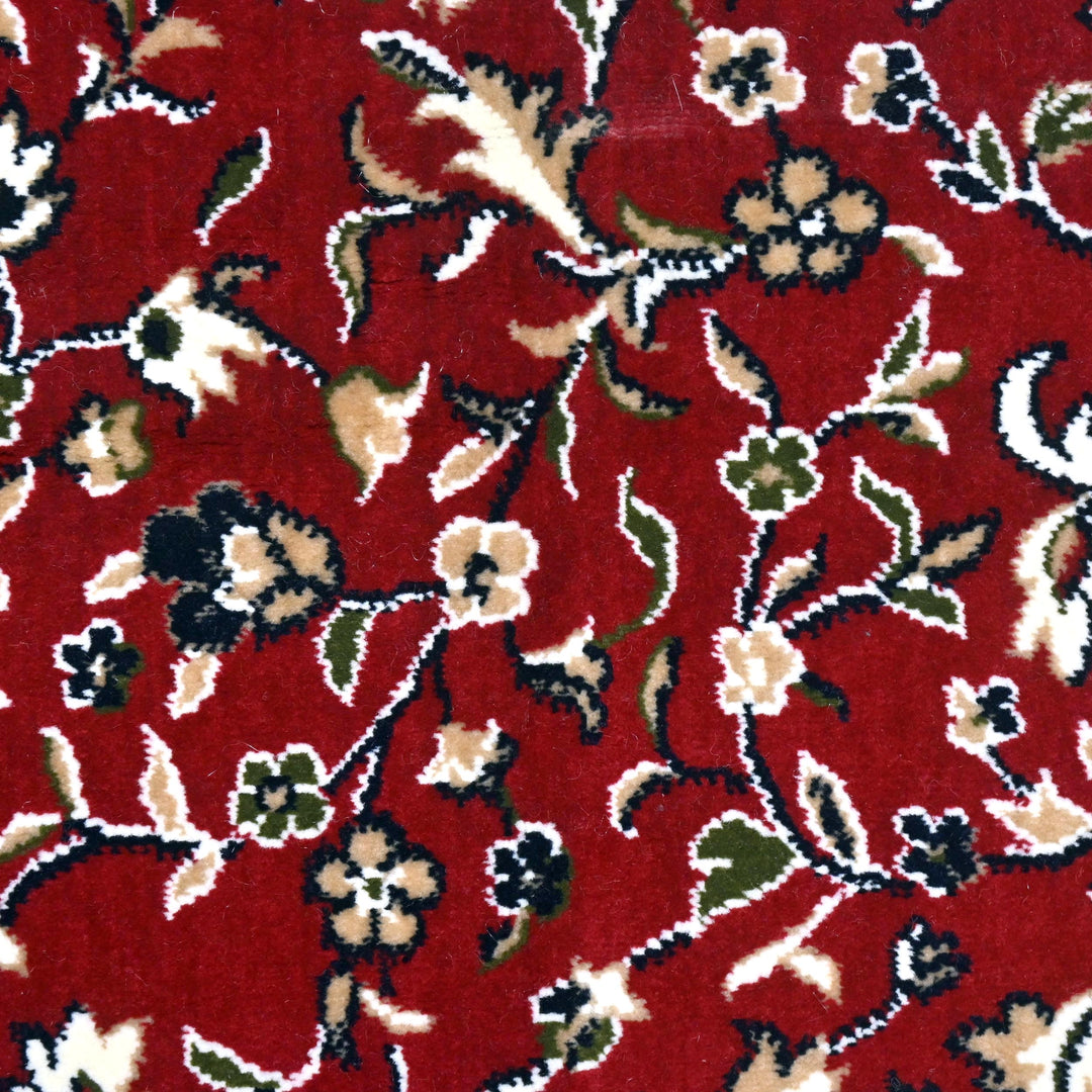 Red Medallio Hand-Knotted Prayer Rug 2.5x4 FT