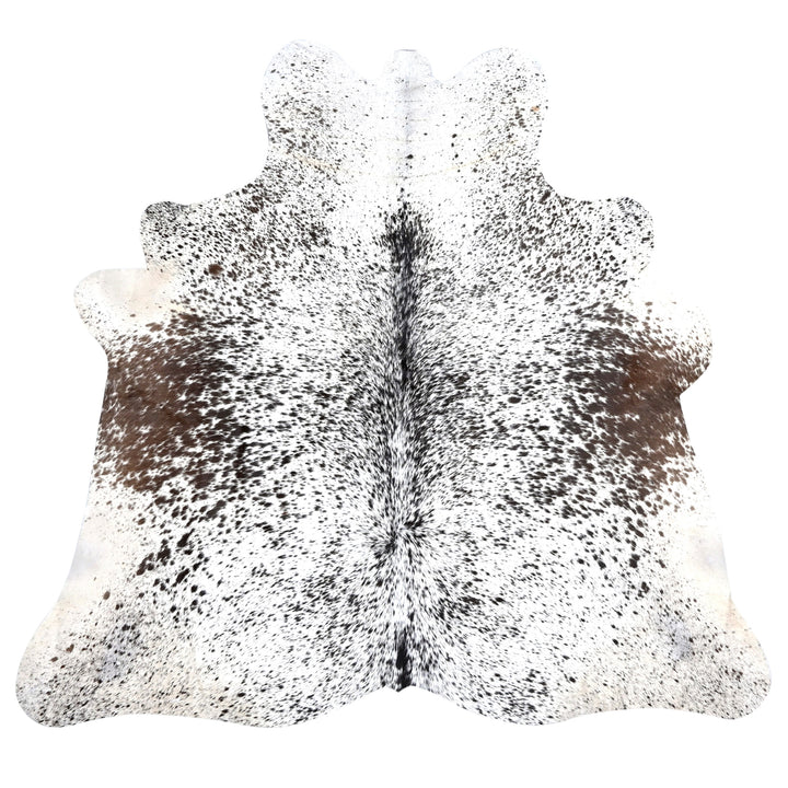 Brazilian Speckled Tricolor Cow hide 4.5X5 FT