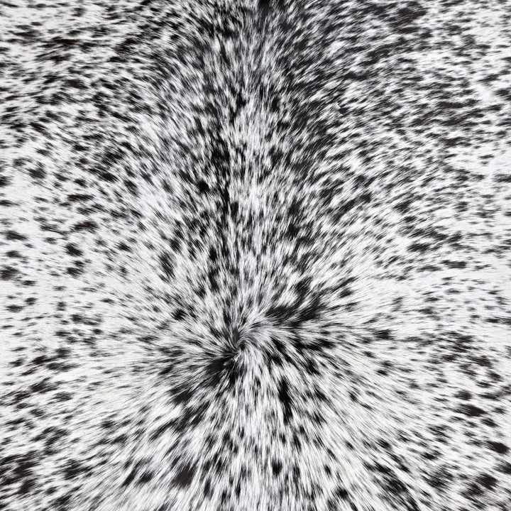 Brazilian Speckled Tricolor Cow hide 4.5X5 FT