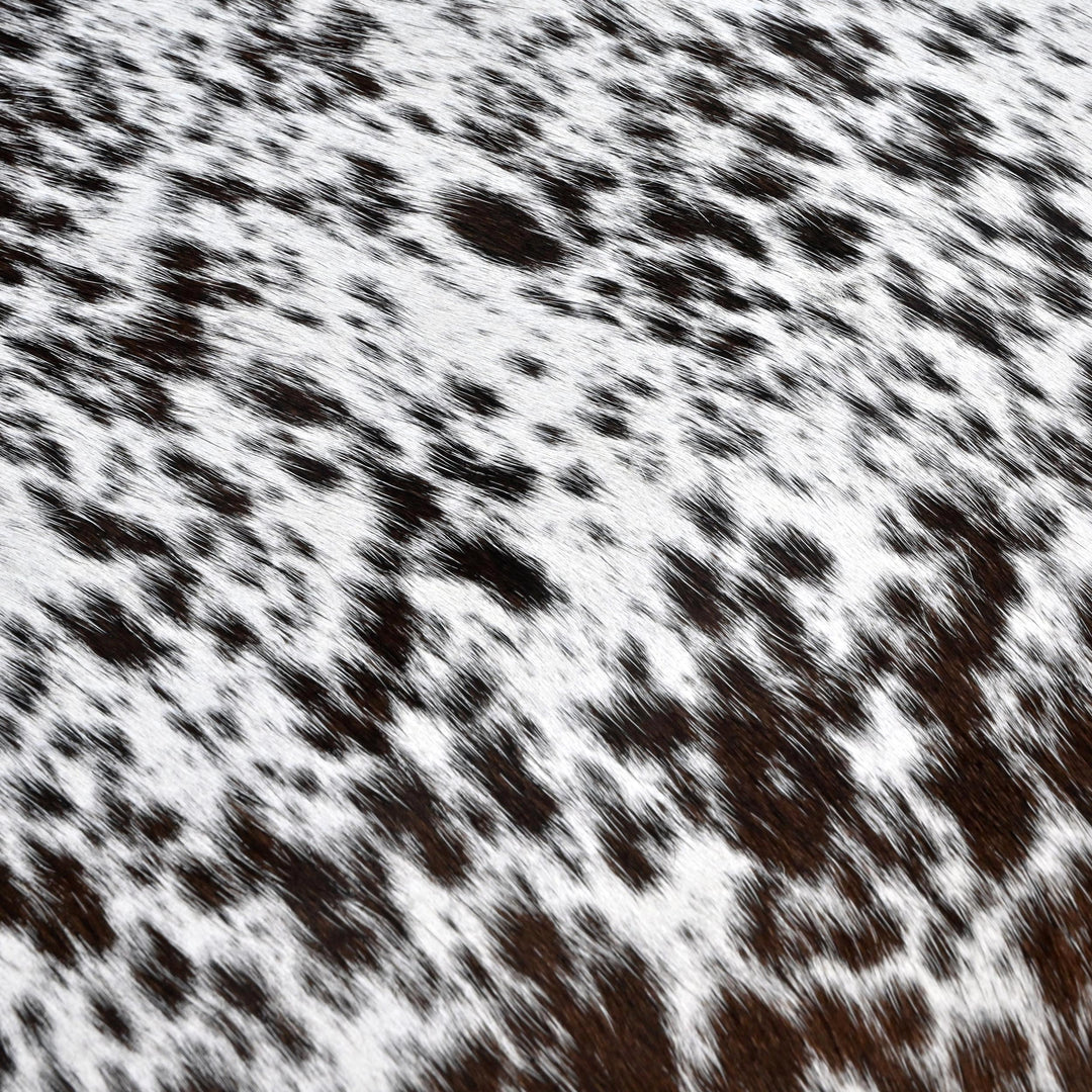 Brazilian Speckled Tricolor Cow hide 4.5X5 FT